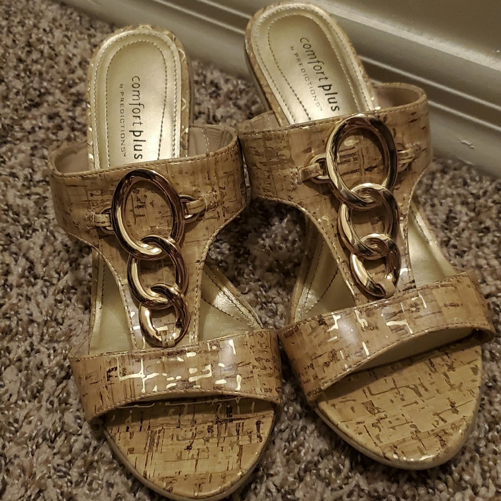 Comfort Plus by Predictions Wedge Sandals